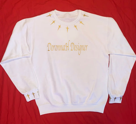 DoronnaH Designer “Gold Panther” Sweatshirt Unisex