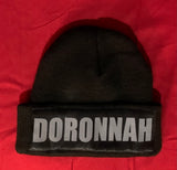 DoronnaH Designer Stamp Beanie “Black Power”