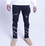 DoronnaH Designer Slasher Denim Jeans (Men’s)